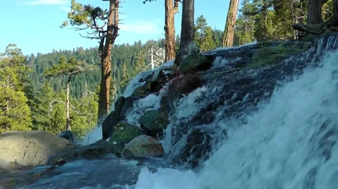 Lake Tahoe, Eagle Falls, Emerald Bay Stock Footage 41291858