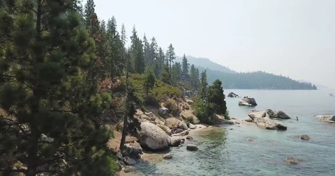 Lake Tahoe Stock Footage 98303416