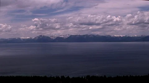 Lake Tahoe Time Lapse Stock Footage 75247735