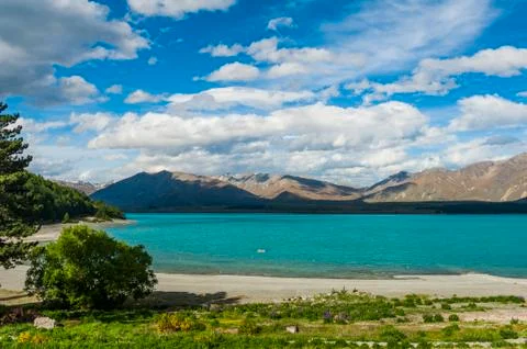 Lake Tekapo Foto stock