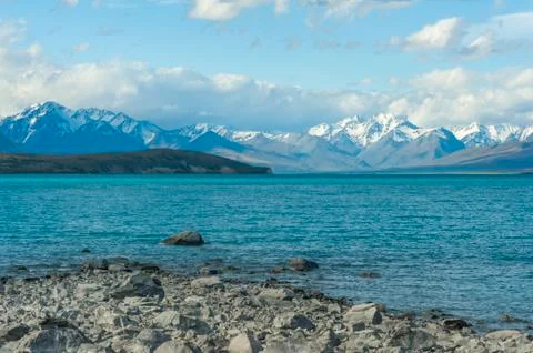 Lake Tekapo Foto stock