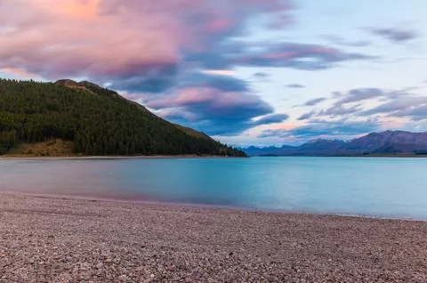 Lake Tekapo Foto stock