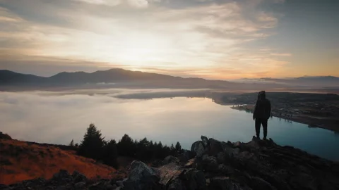 Lake Tekapo_3 Видео 243977364