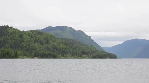 Lake Teletskoye Stock Footage 50871390