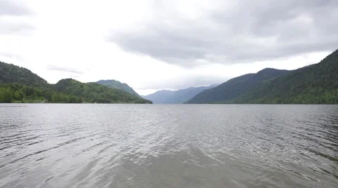 Lake Teletskoye Stock Footage 50873162
