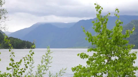 Lake Teletskoye Stock Footage 50874704