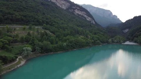 Lake Tenno Stock Footage 285239789