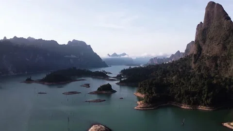 Lake in the thiland Stock Footage 169243769