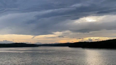 Lake Time Lapse Stock Footage 144434655