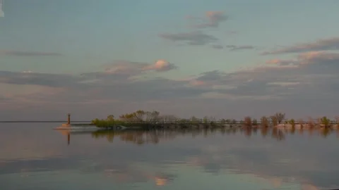 Lake time lapse Stock Footage 190361271