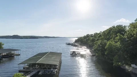 Lake Timelapse Day Stock Footage 76936730