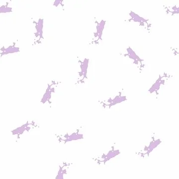 Lake titicaca glyph seamless pattern Stock Illustration