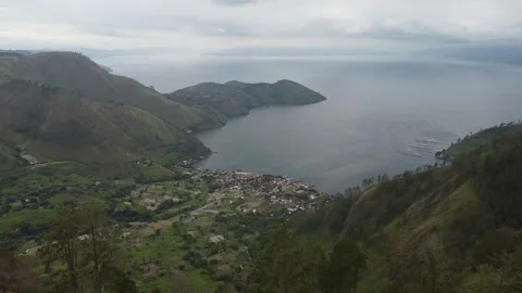 Lake Toba Stock Footage 242469299