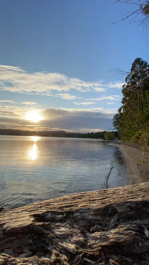 Lake in Tongariro Vidéo 344173325