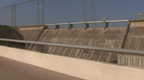 Lake Travis Dam Stock Footage 844307