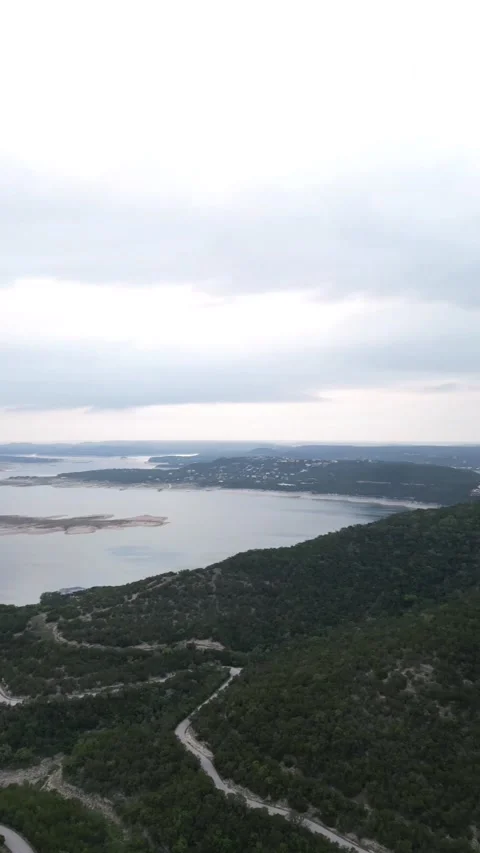 Lake Travis @ sunset! Stock Footage 239761767