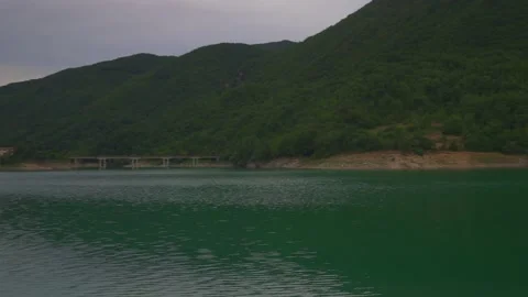 Lake Turano Stock Footage