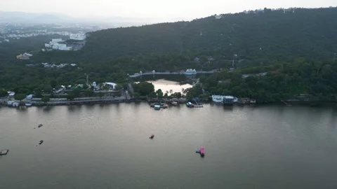 Lake Udaipur Stock Footage 314966645