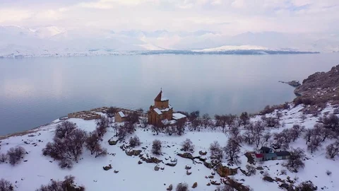Lake Van, Gevas, Eastern Turkey Stock Footage 125262657