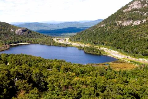 Lake in vermont Stock Photos