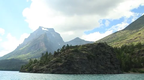 Lake view from boat Video stock 49962963