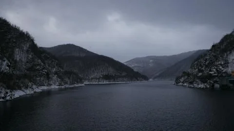 Lake View from Bridge Stock Photos