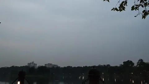 Lake view cinematic video 動画素材 208475413