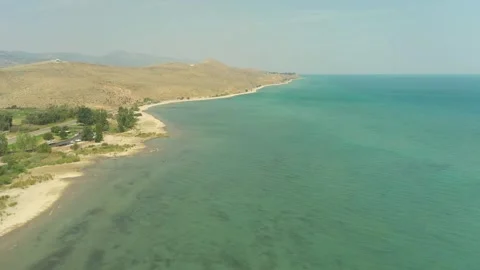 Lake view flyby 動画素材 296795358