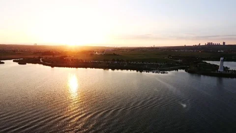 Lake View Stock Footage 97271487