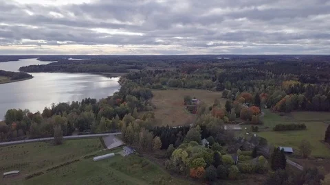 Lake view Stock Footage 97609953