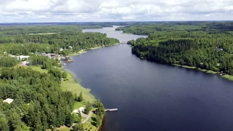 Lake view Stock Footage 201889264