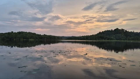 Lake view Stock Footage 297546581