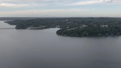 Lake view heading home 2 Stock Footage 111481923