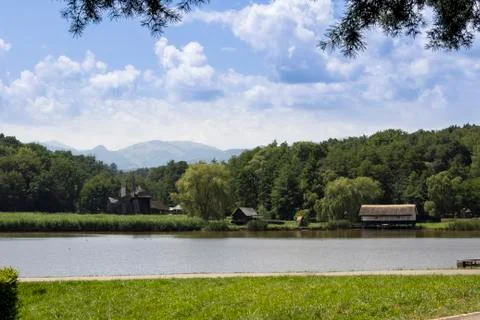 Lake view Stock Photos