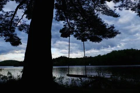 Lake view Stock Photos