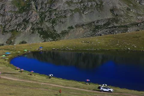 Lake view Stock Photos