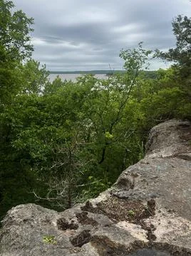 Lake View Foto stock