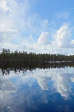 Lake view. Stock Photos