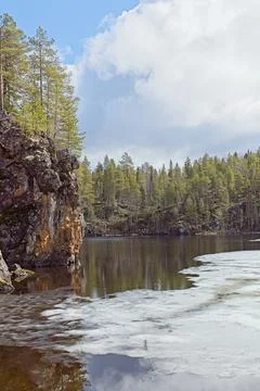 Lake view. Stock Photos