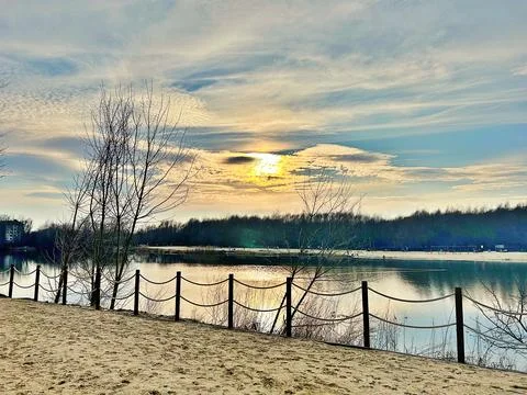 Lake view Stock Photos