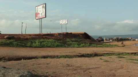 LAKE VOLTA PAN Stock Footage 41473270