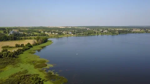 Lake Vymno Stock Footage 102267681