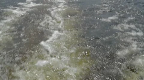 Lake Wake Stock Footage 22782297