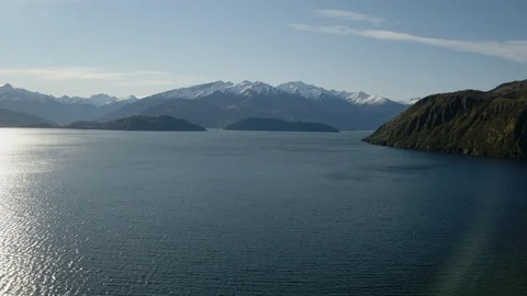 Lake Wanaka (Drone) Stock Footage 86501641