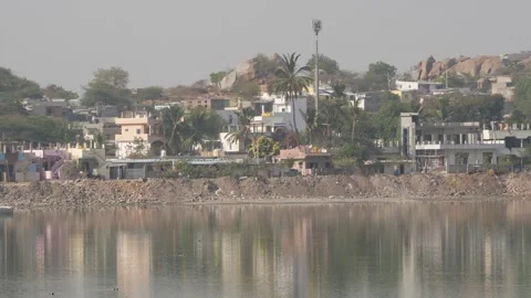 Lake water full view, Full view of lake water Video stock 150718159
