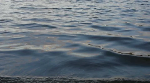 Lake Water Surface Stock Footage 43288931