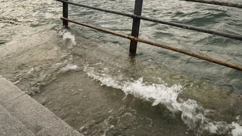 Lake waves. Stock Footage 109547456