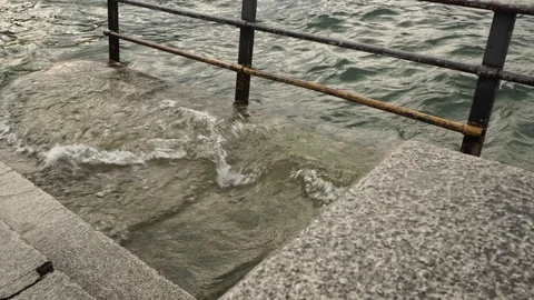 Lake waves. Stock Footage 109547518