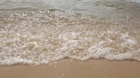 Lake waves Stock Footage 118791581