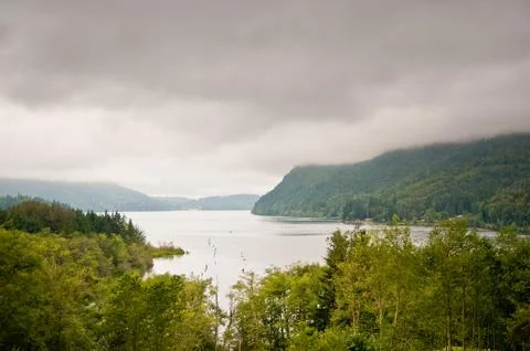 Lake Whatcom Foto stock
